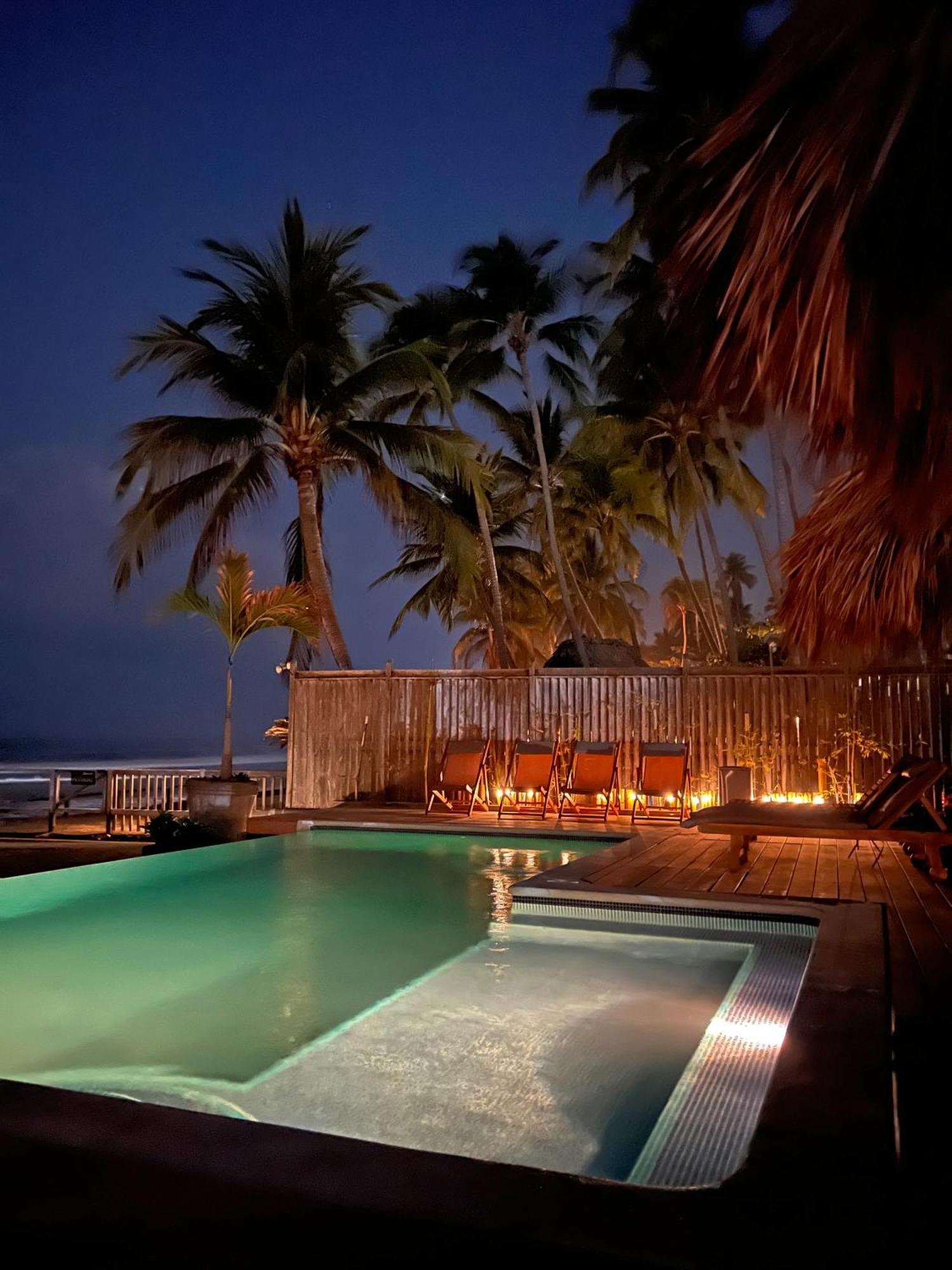 Almare Zonte - Beachfront Glamping Hotel El Zonte Luaran gambar