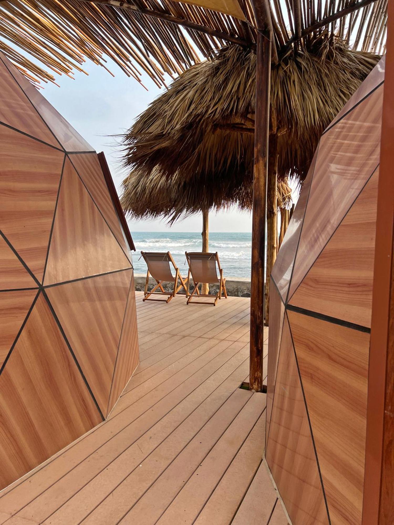 Almare Zonte - Beachfront Glamping Hotel El Zonte Luaran gambar