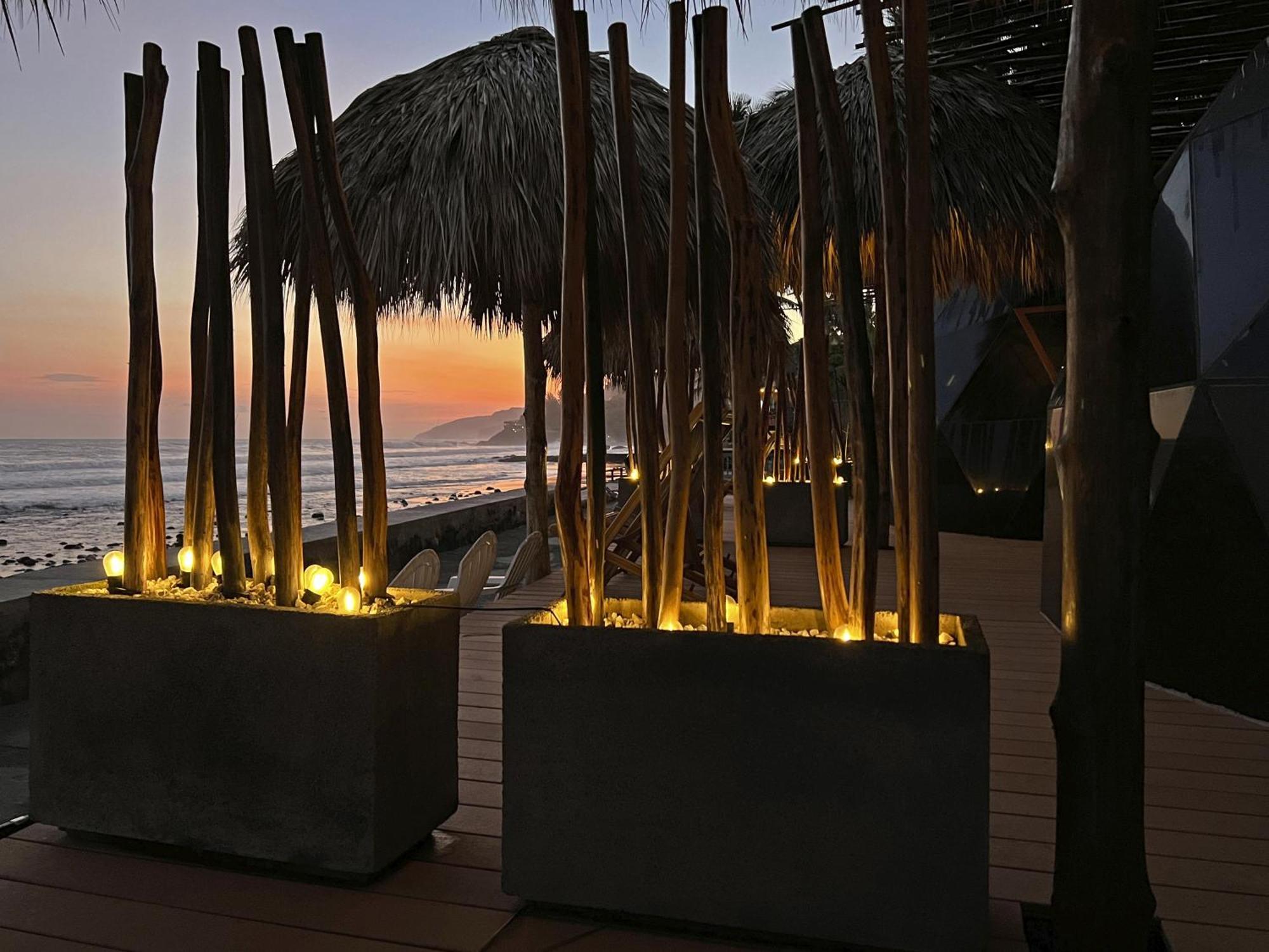 Almare Zonte - Beachfront Glamping Hotel El Zonte Luaran gambar